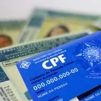 foto de um carteirinha de CPF